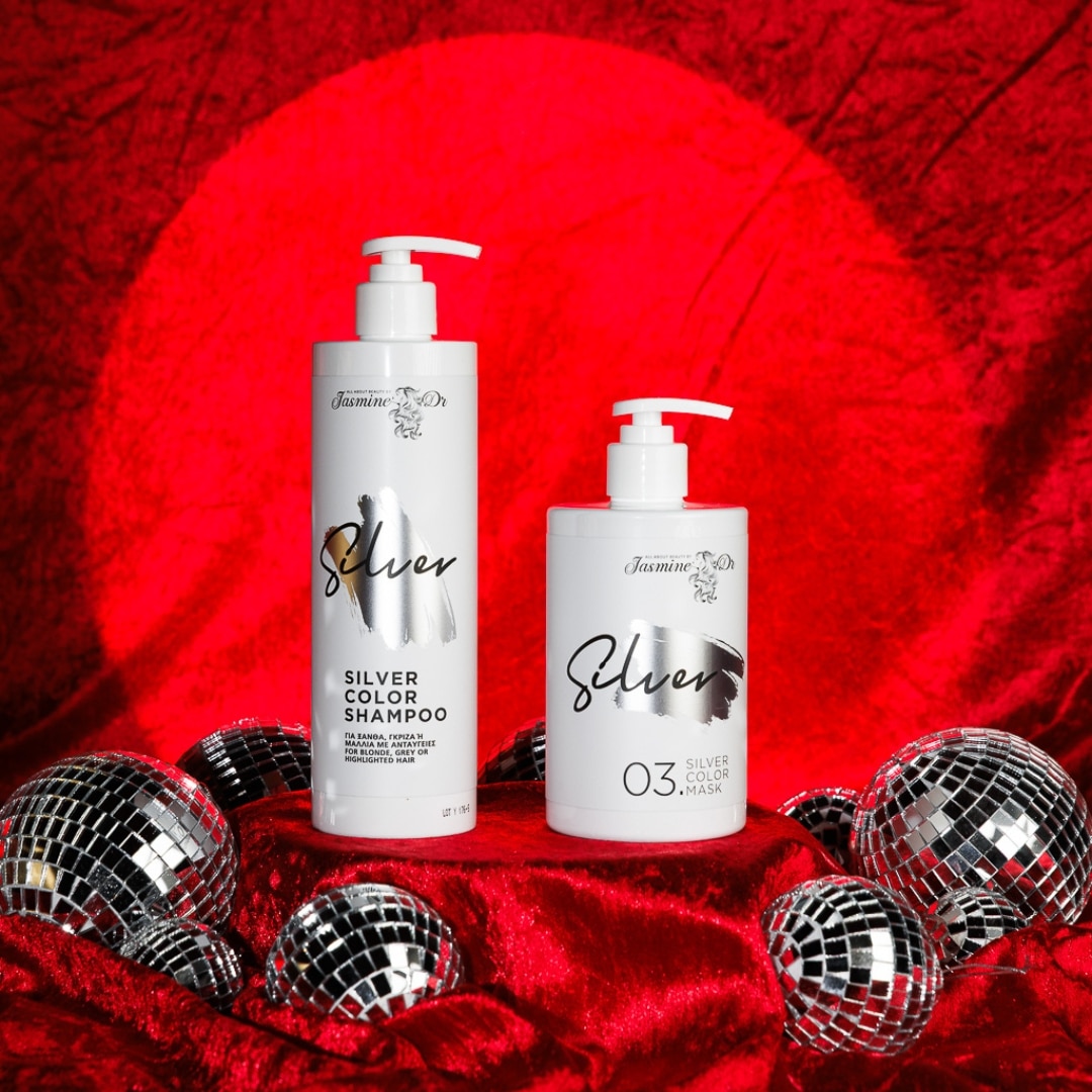 Σαμπουάν silver + Χρωμομάσκα silver