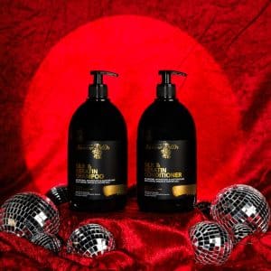 Σαμπουάν Silk & Keratin μεγάλο (1000ml) + Conditioner Silk & Keratin μεγάλο (1000ml)