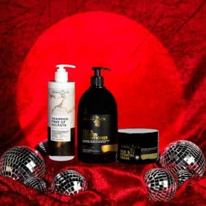 Σαμπουάν Sulfate Free μικρό (500ml) + Conditioner Silk & Keratin μικρο (500ml) + Μάσκα Silk & Keratin μικρή